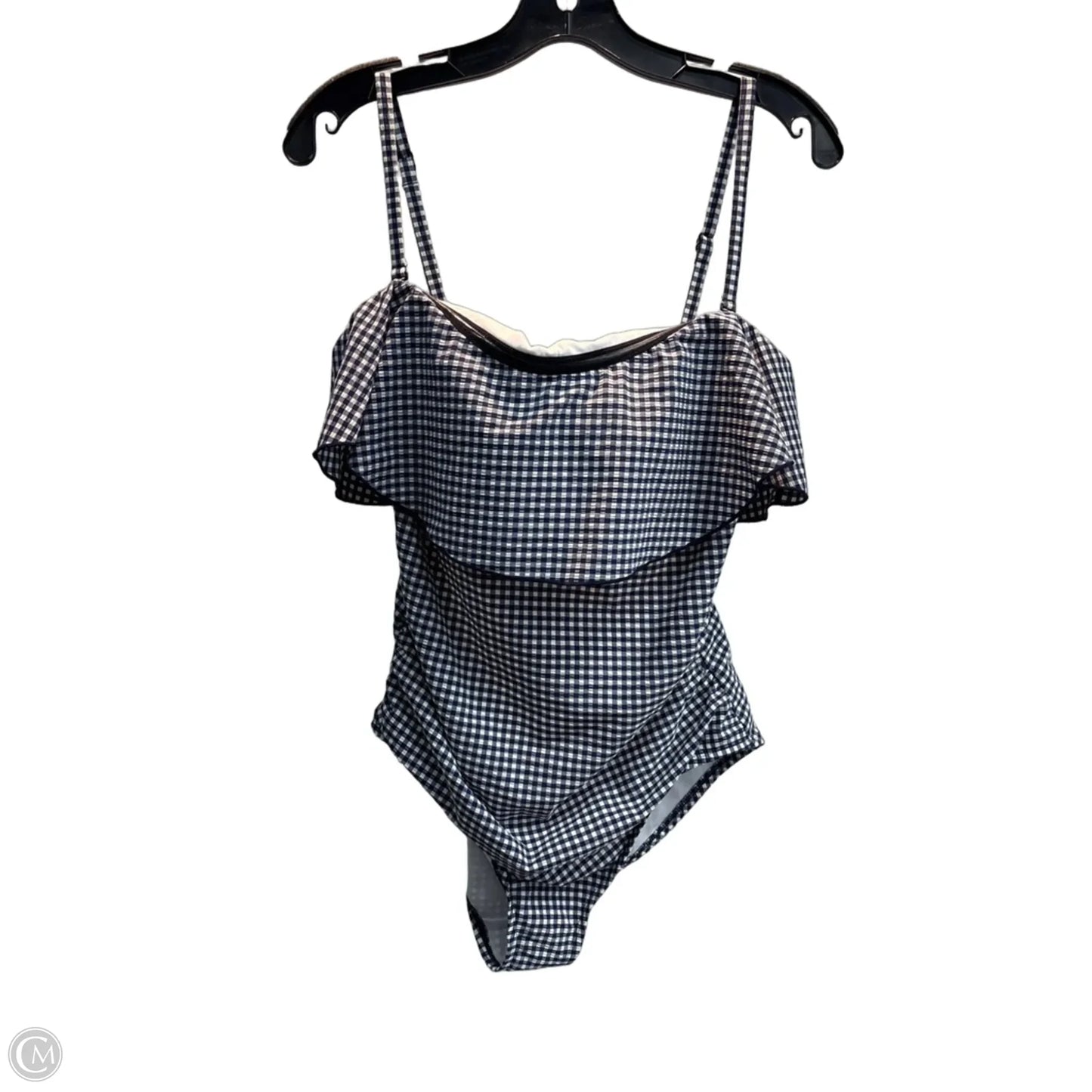 Swimsuit By Kona Sol In Checkered Pattern, Size: L