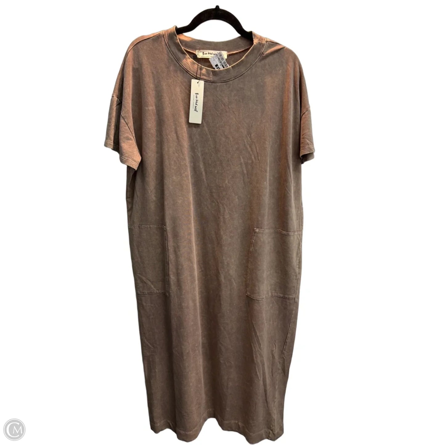 Dress Casual Maxi By Three Bird Nest In Brown, Size: Xl