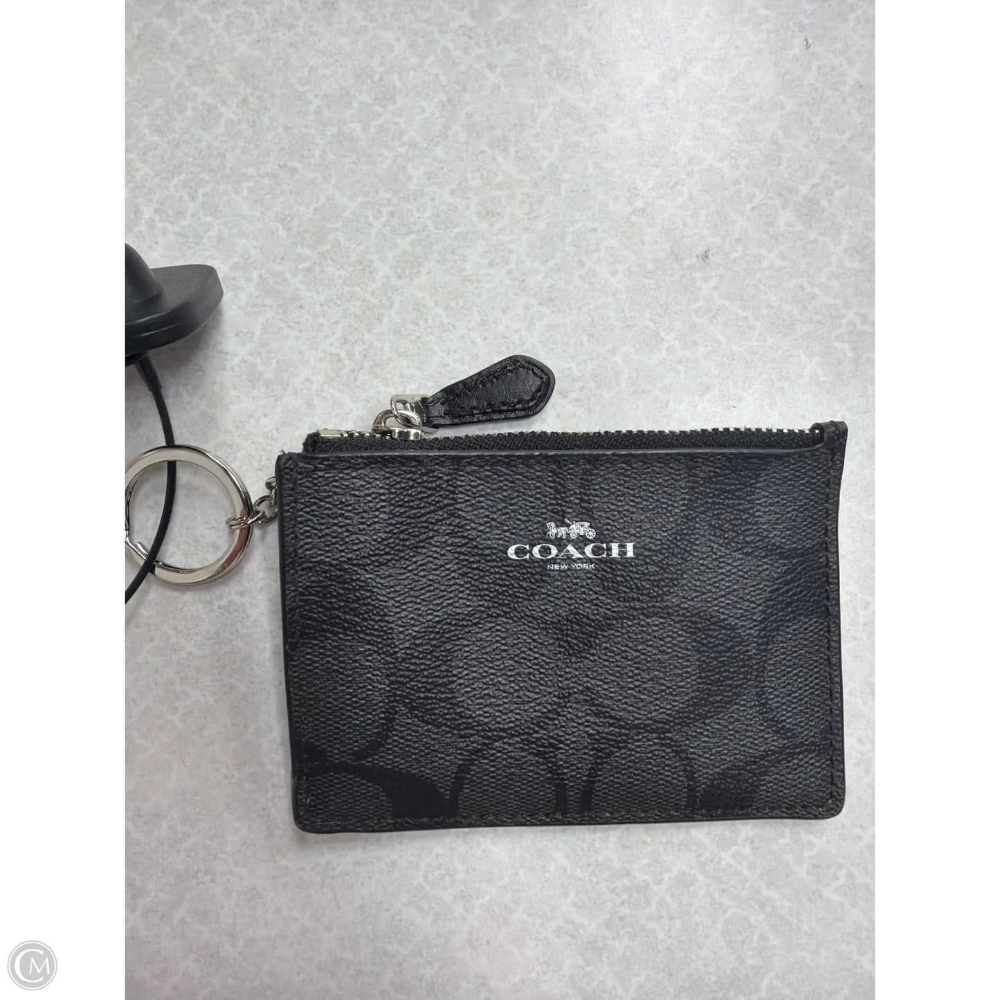 Coin Purse Designer By Coach, Size: Small