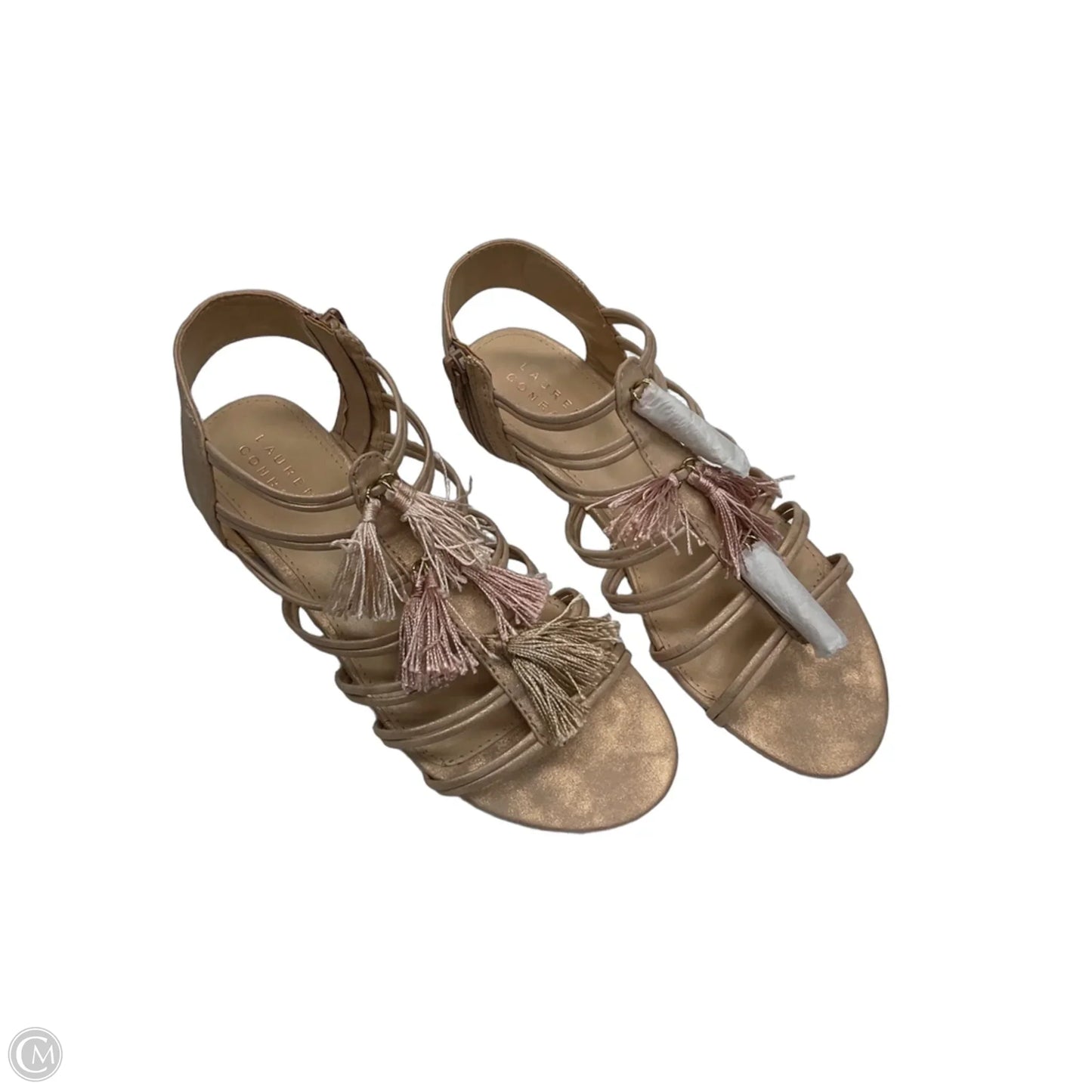 Sandals Flats By Lc Lauren Conrad In Tan, Size: 9