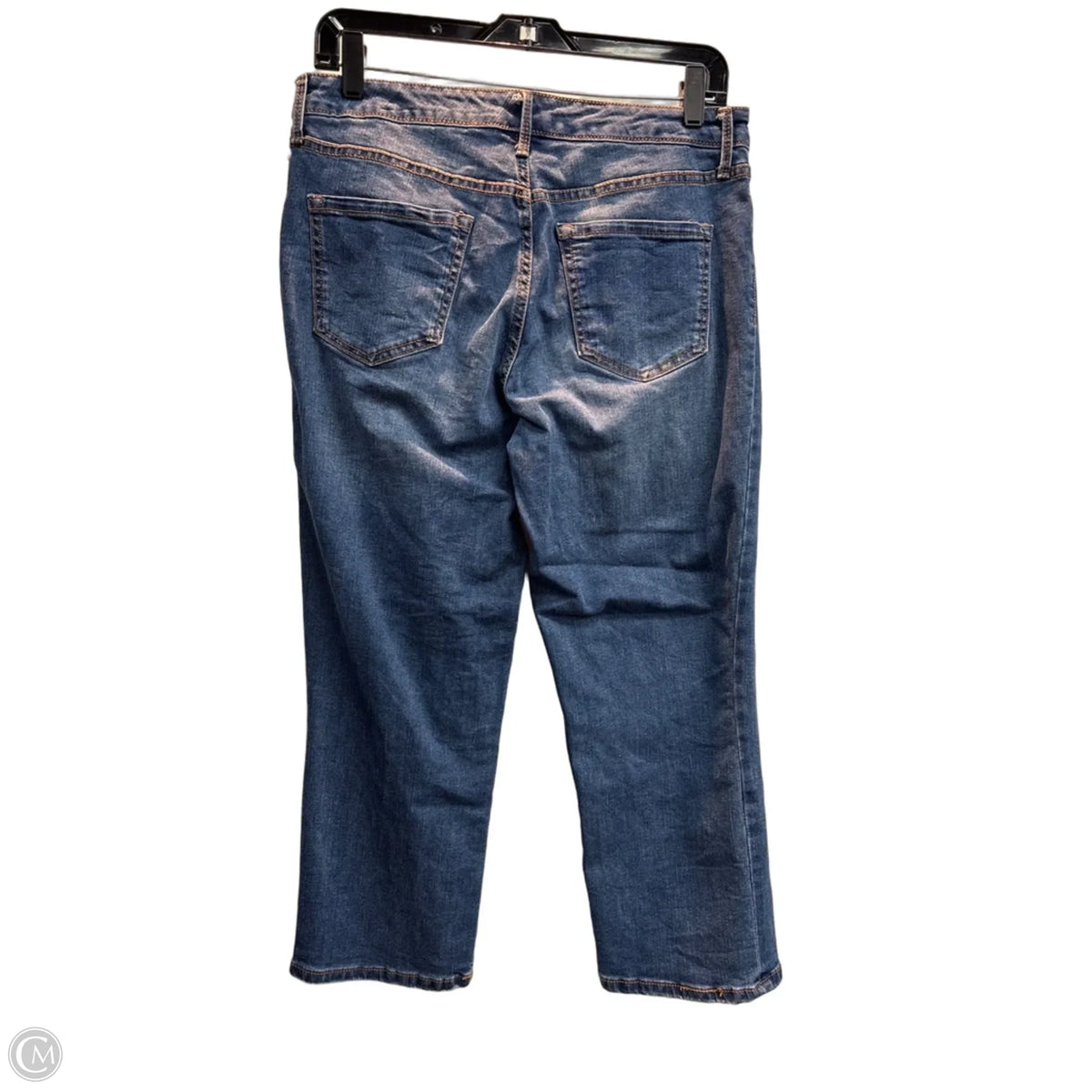 Capris By Nine West In Blue Denim, Size: 8