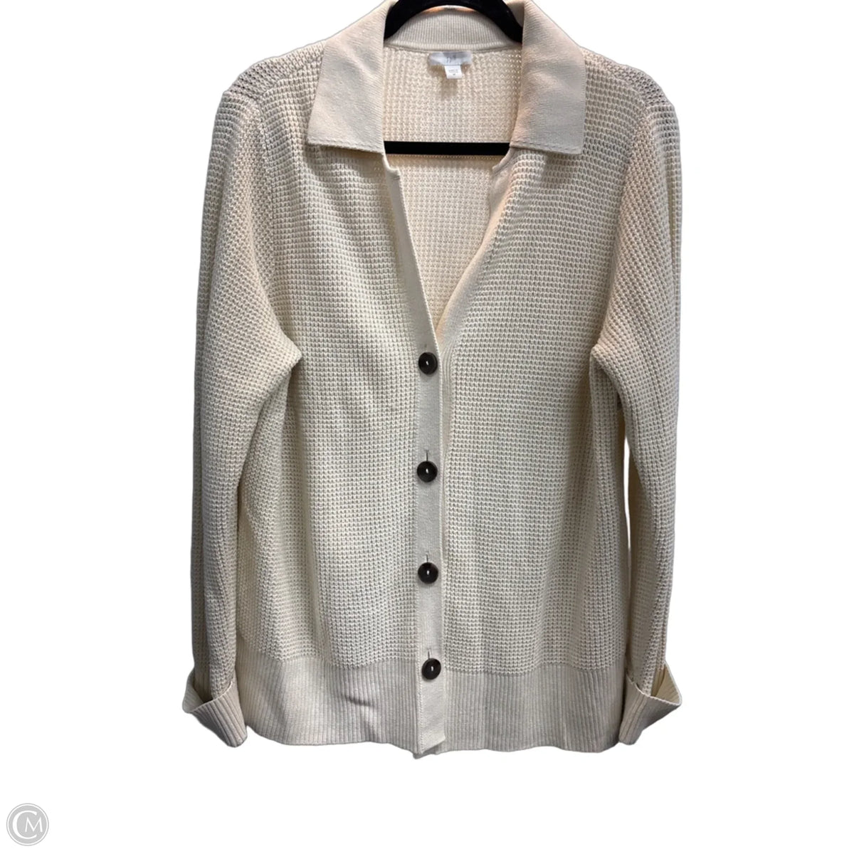 Cardigan By J. Jill In Cream, Size: M