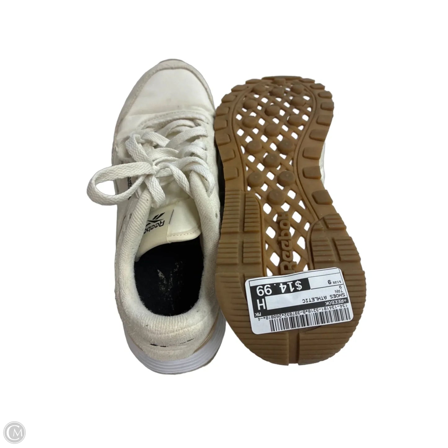 Shoes Athletic By Reebok In Tan, Size: 9