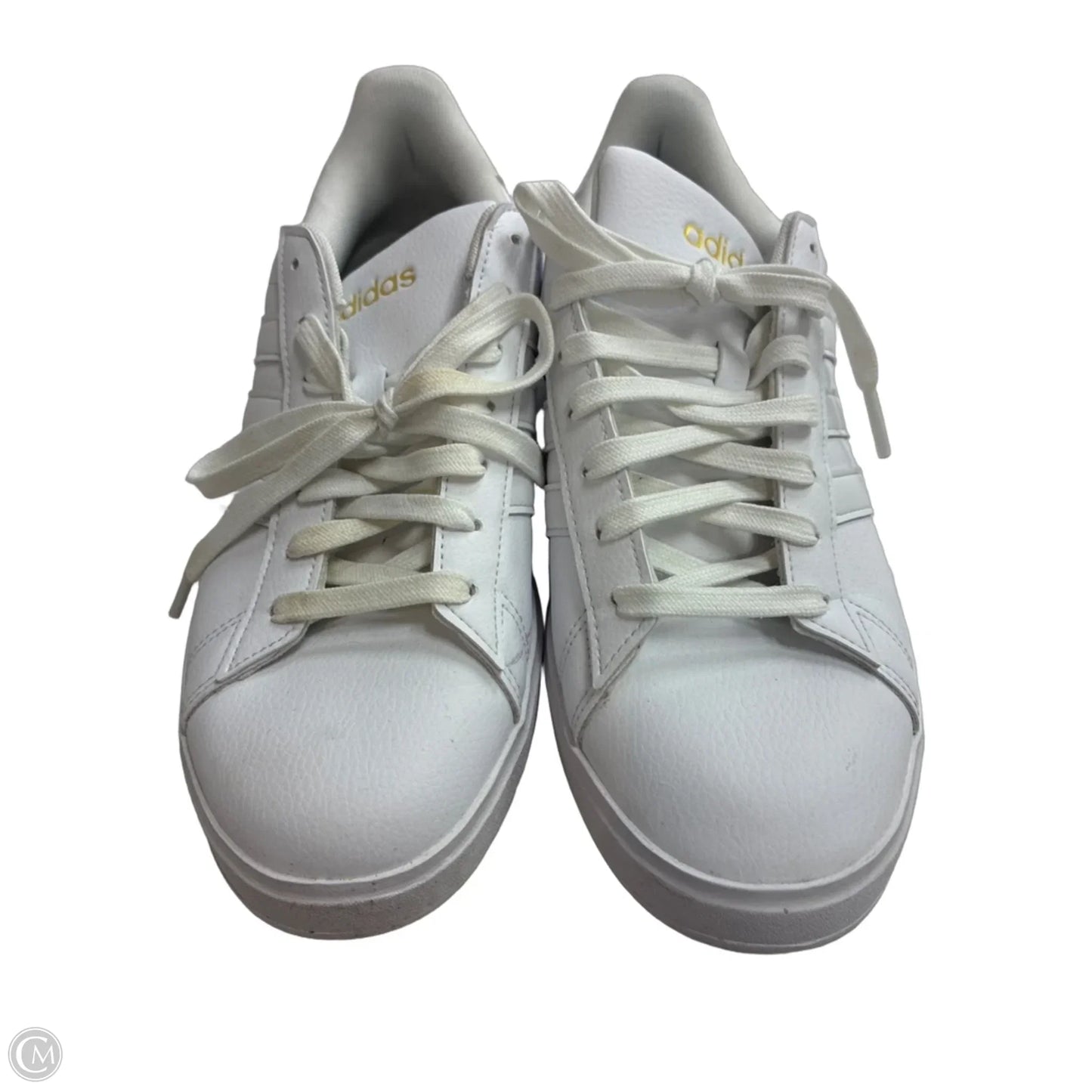 Shoes Athletic By Adidas In White, Size: 9