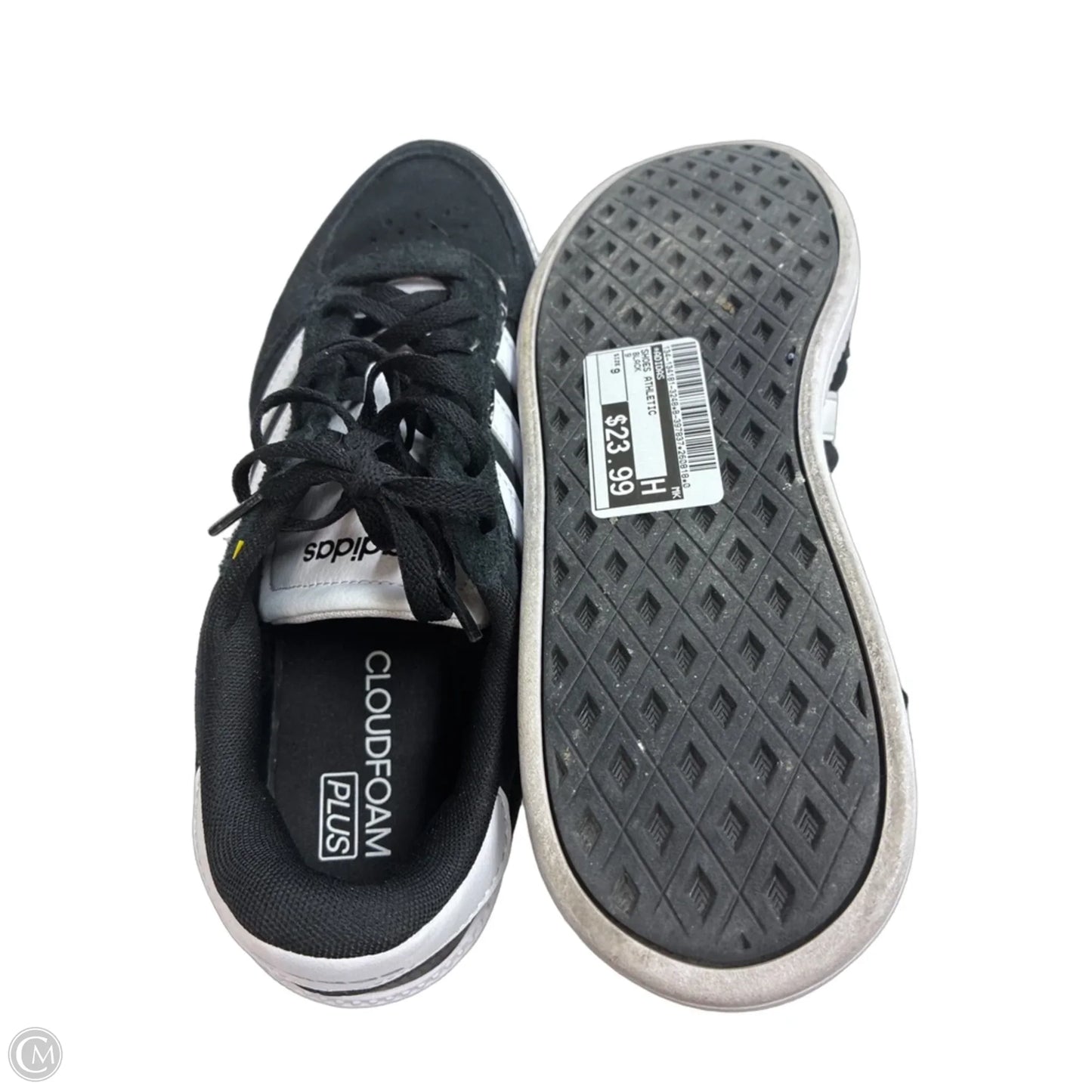 Shoes Athletic By Adidas In Black, Size: 9