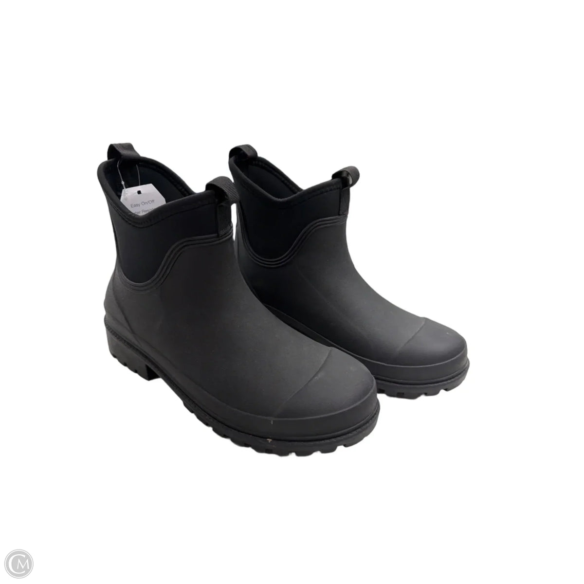 Boots Rain By Time And Tru In Black, Size: 9
