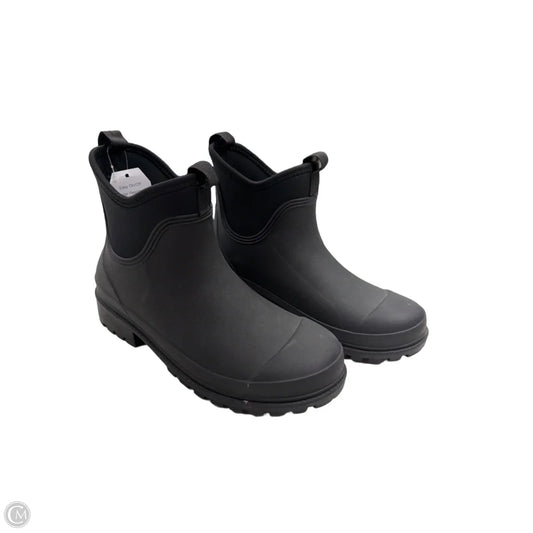 Boots Rain By Time And Tru In Black, Size: 9