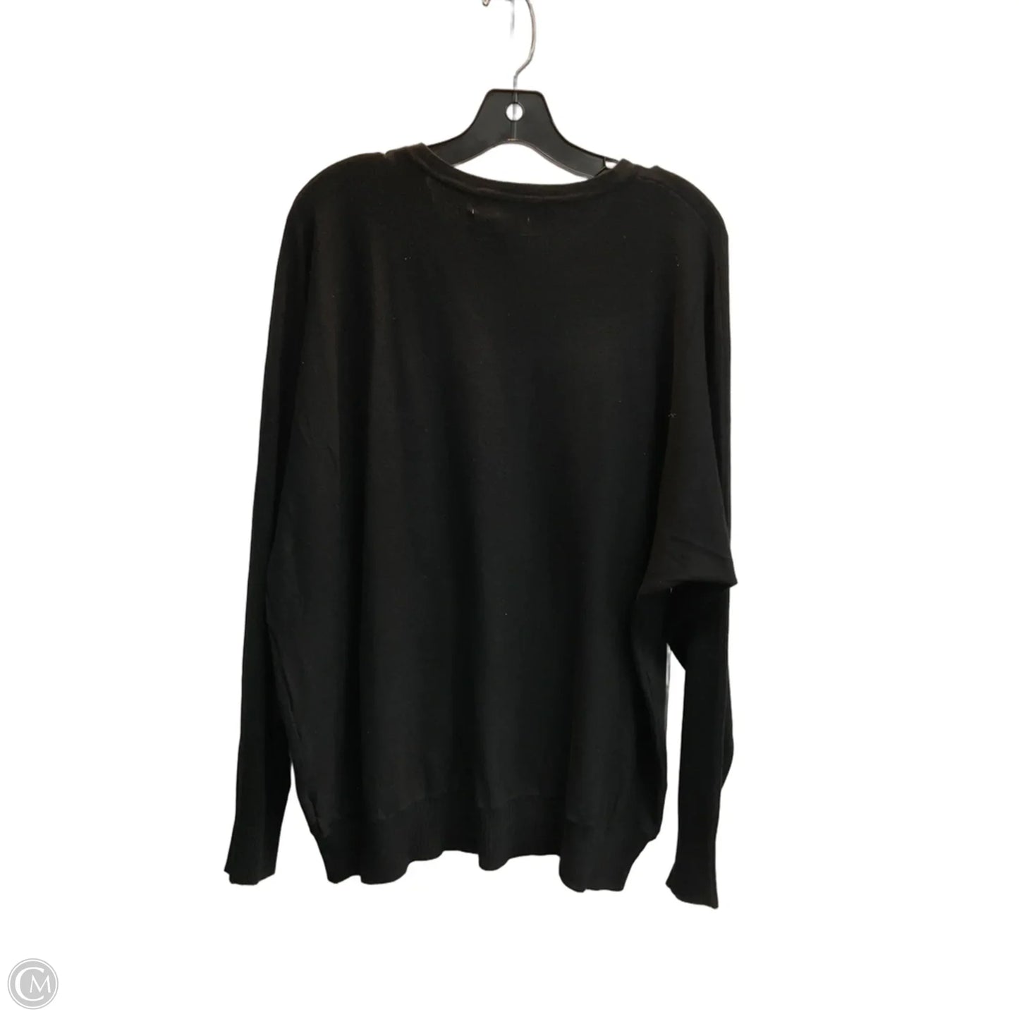 Sweater By Clothes Mentor In Black, Size: 2x