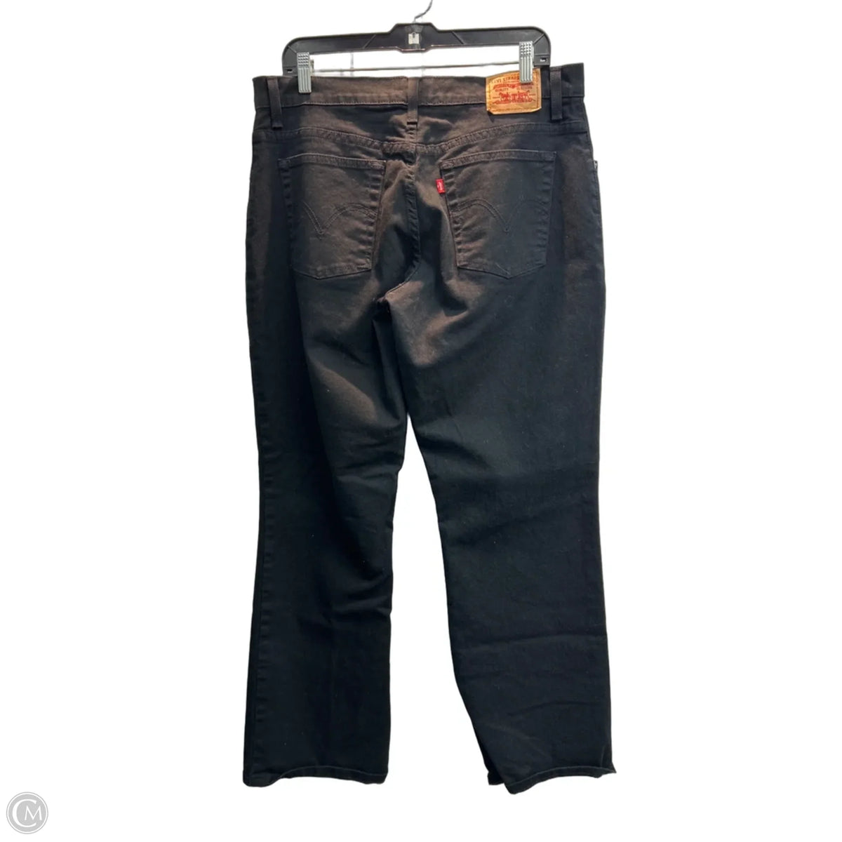 Jeans Boot Cut By Levis In Black, Size: 16