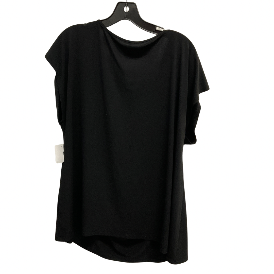 Top Short Sleeve By Lane Bryant In Black, Size: 22