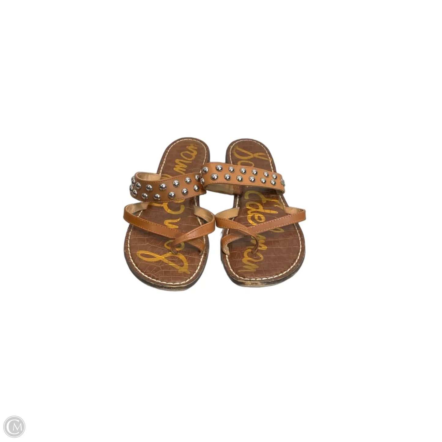 Sandals Flip Flops By Sam Edelman In Brown, Size: 8