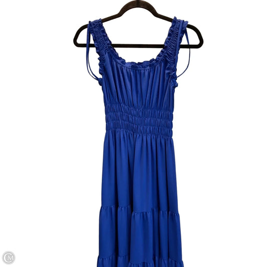 Dress Casual Maxi By Antonio Melani In Blue, Size: Xs