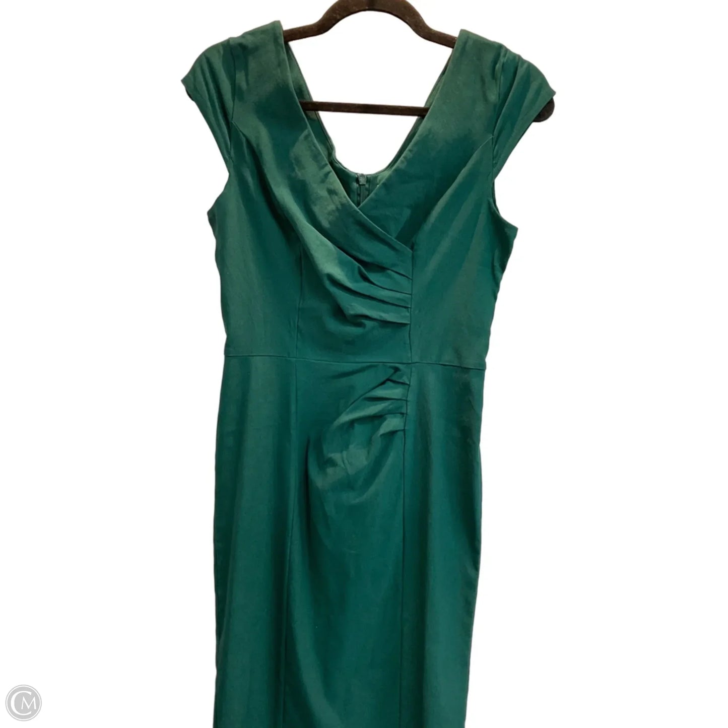Dress Party Midi By Clothes Mentor In Green, Size: M