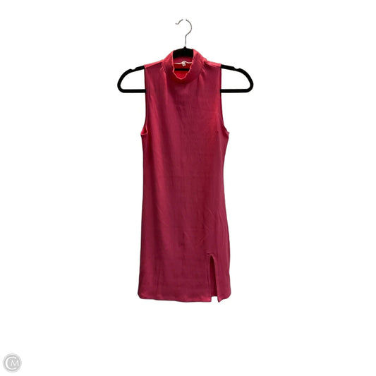 Dress Casual Midi By Reformation In Pink, Size: Xs