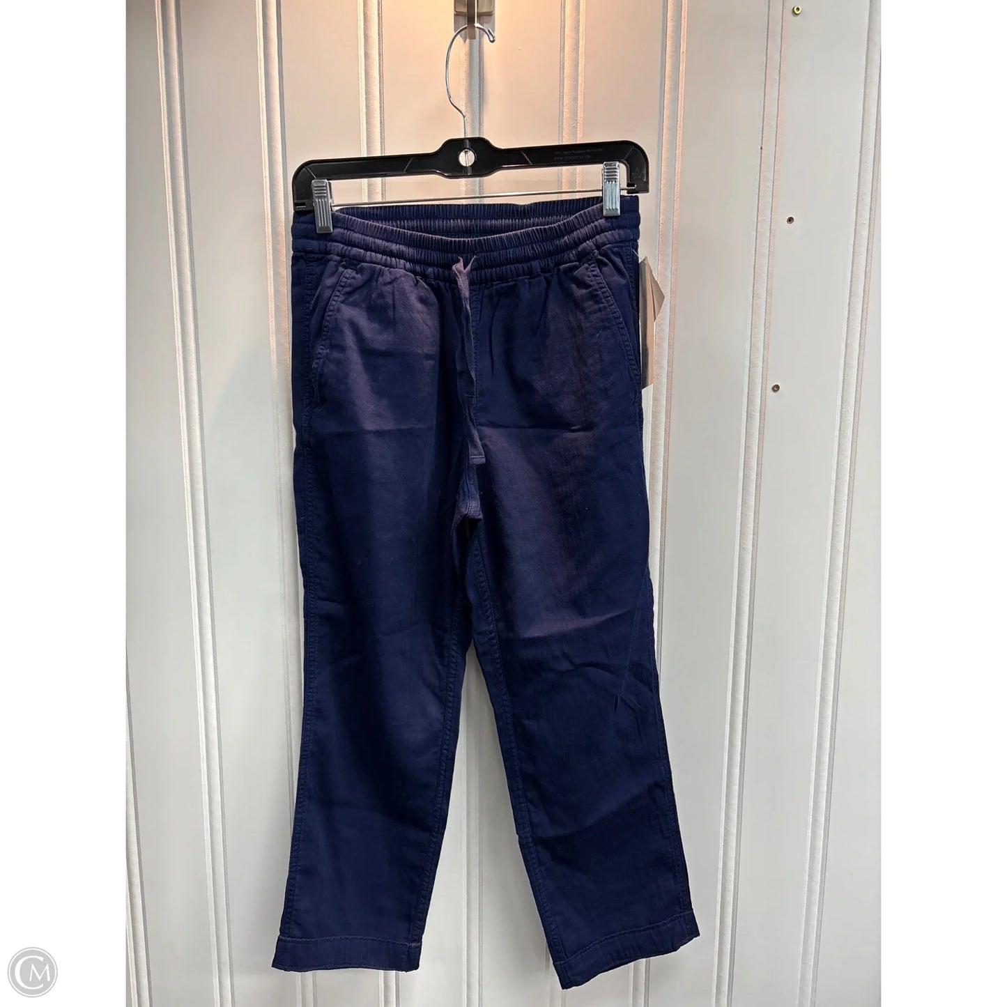 Pants Cropped By J. Crew In Navy, Size: 0p