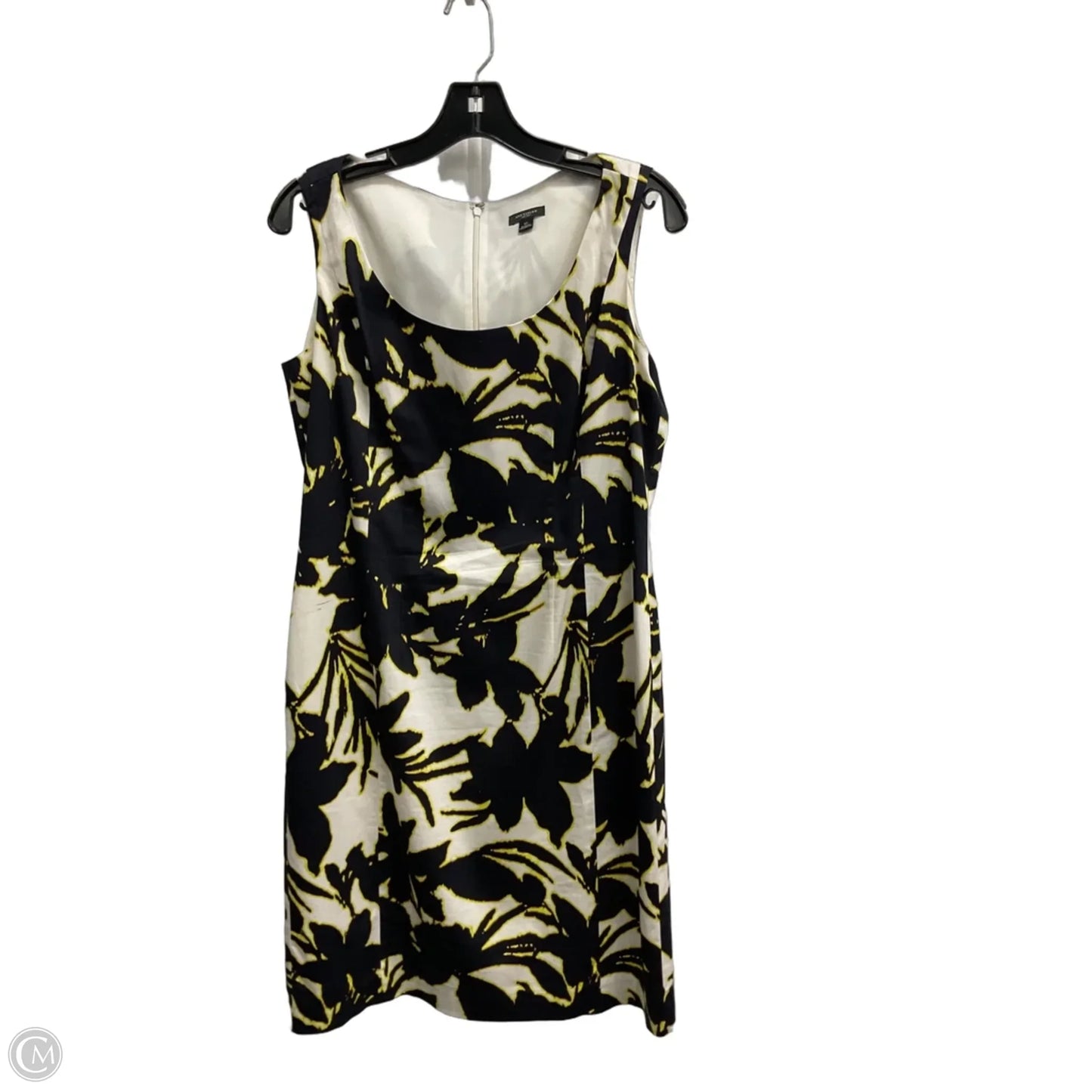 Dress Party Midi By Ann Taylor In Black, Size: 12