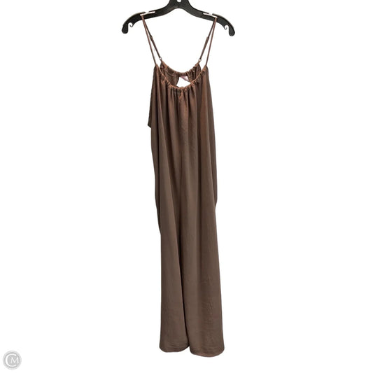 Jumpsuit By Pink Lily In Taupe, Size: 2x