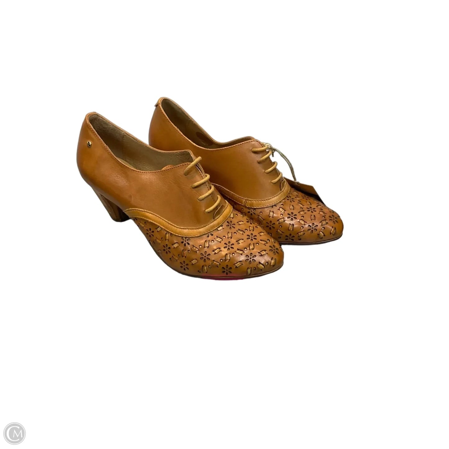 Shoes Heels Block By Pikolinos In Tan, Size: 7.5