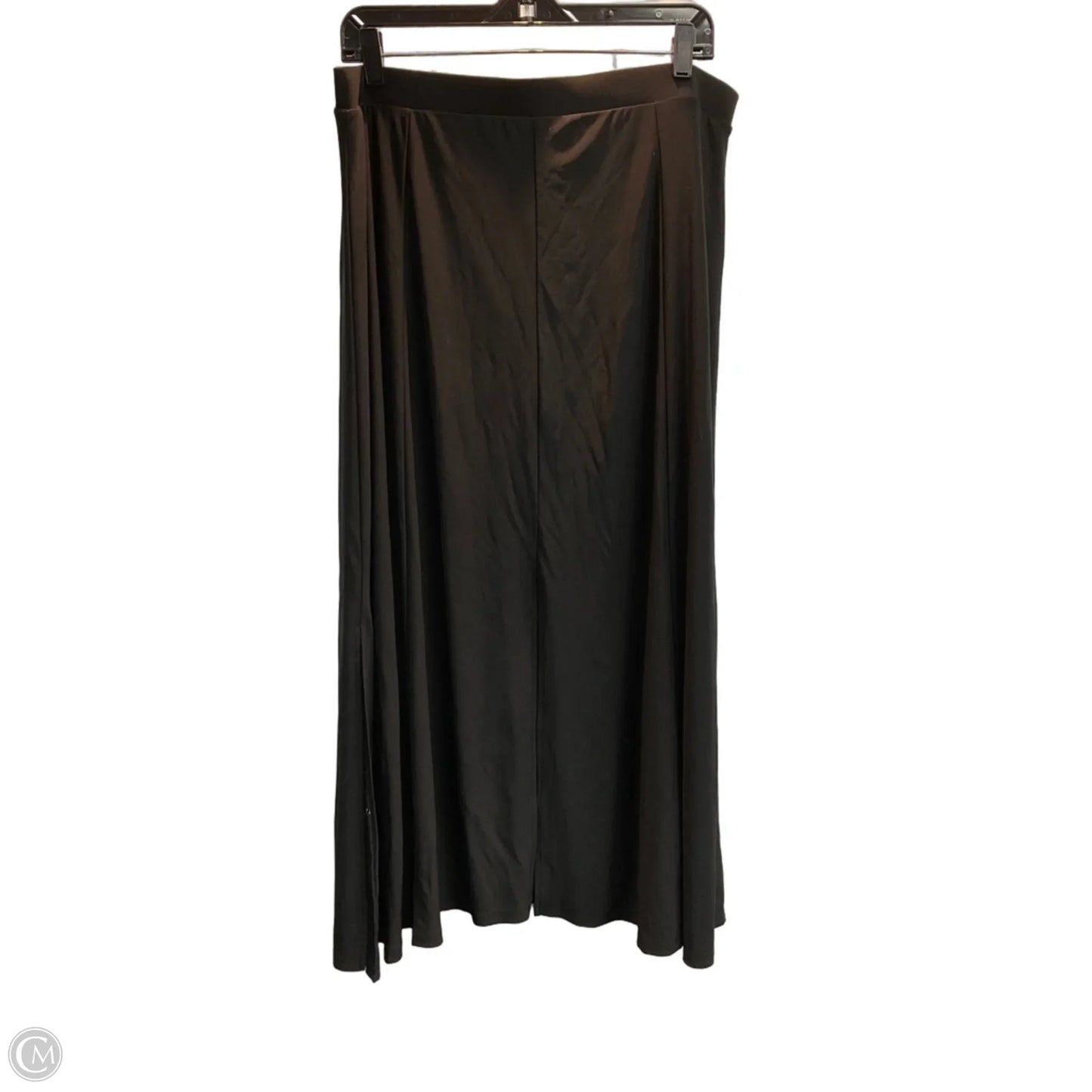 Skirt Maxi By Clothes Mentor In Black, Size: Xl