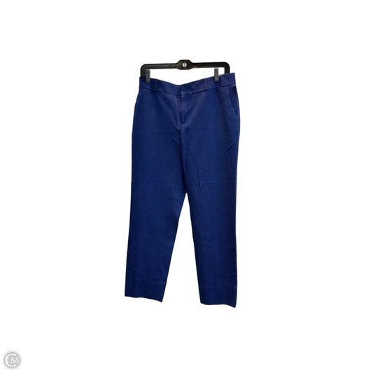 Pants Cropped By Banana Republic In Blue, Size: 6