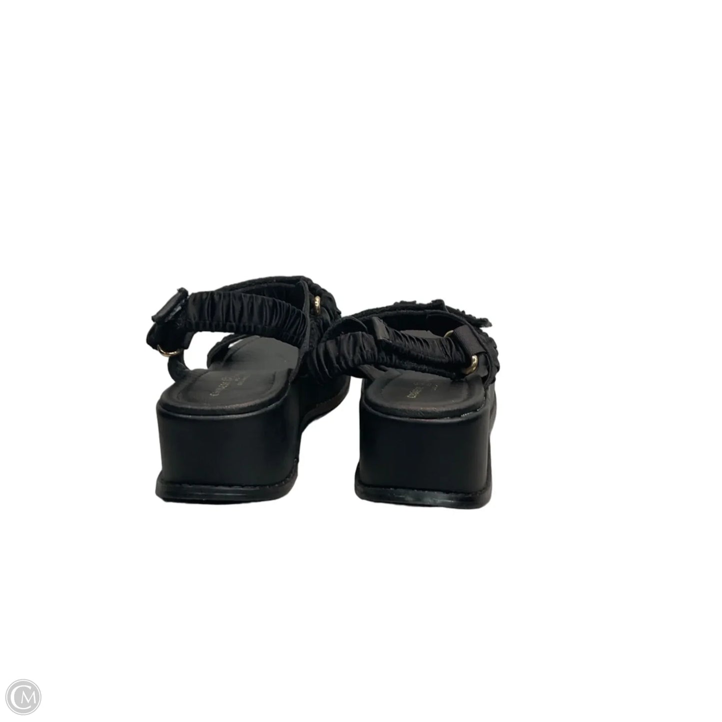 Sandals Heels Block By Chinese Laundry In Black, Size: 7.5