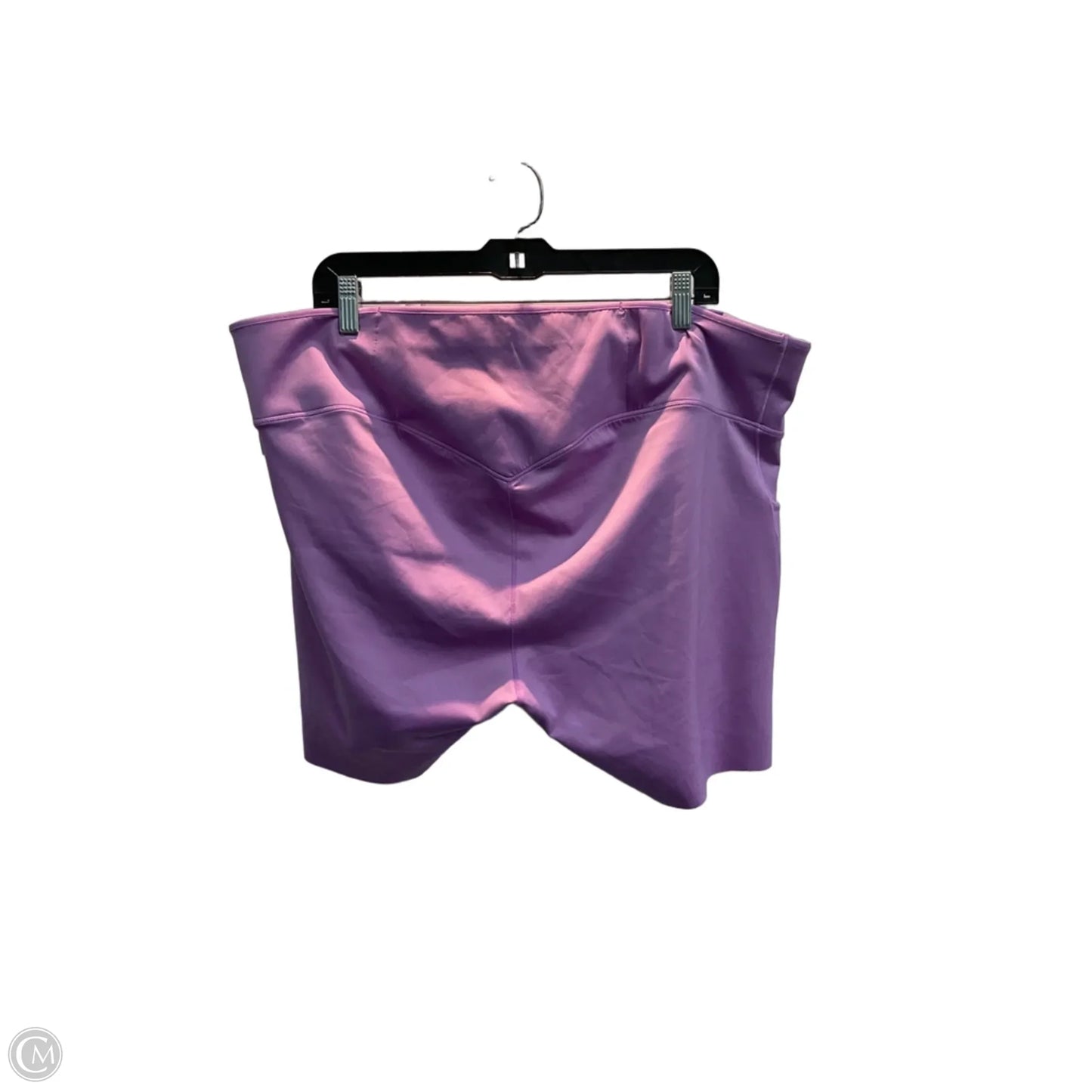Athletic Shorts By Nike In Purple, Size: 3x