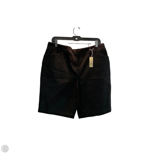 Shorts By Jones New York In Black, Size: 14