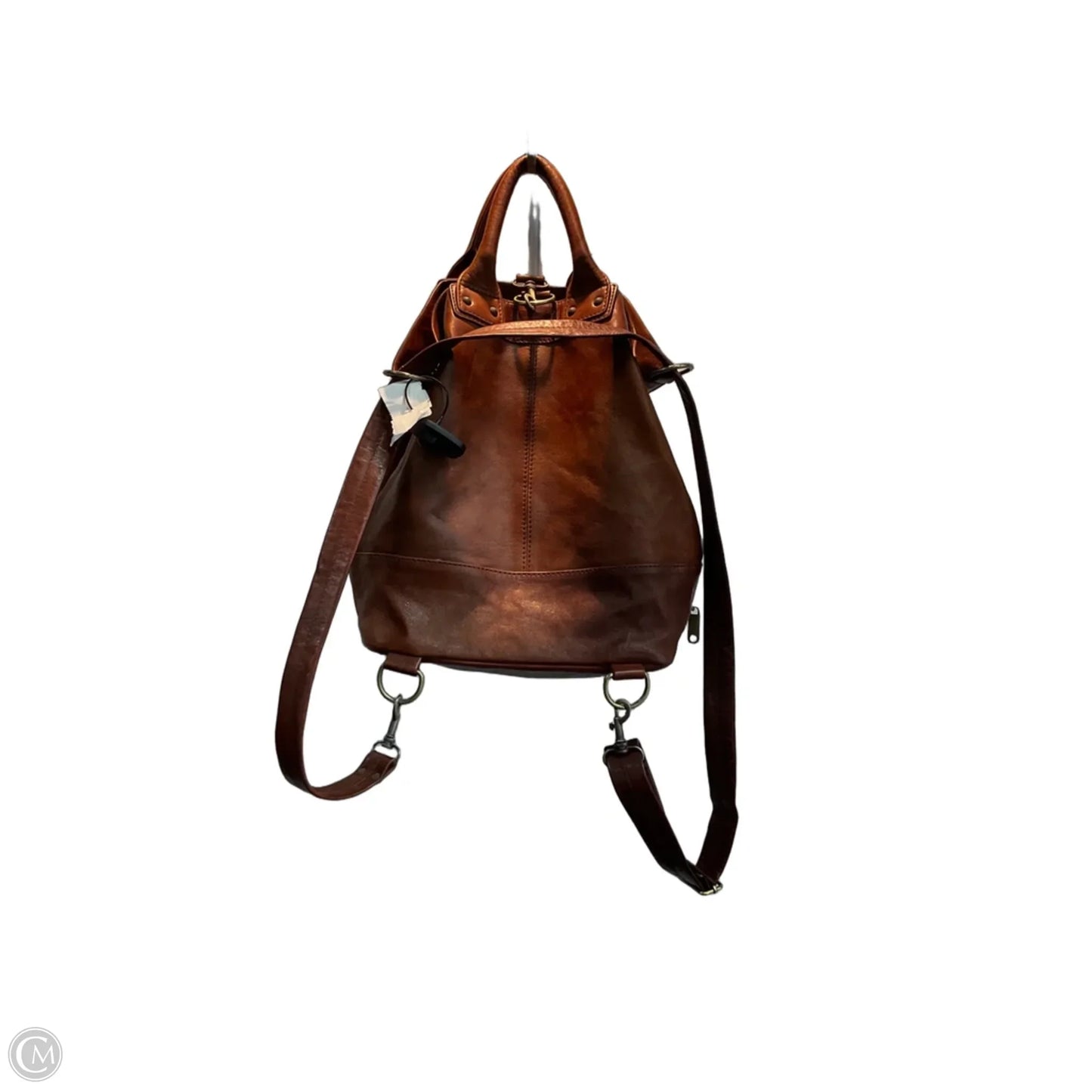 Backpack Leather By Clothes Mentor, Size: Large