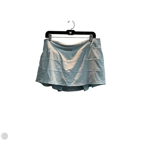 Athletic Skort By Lululemon In Blue, Size: L