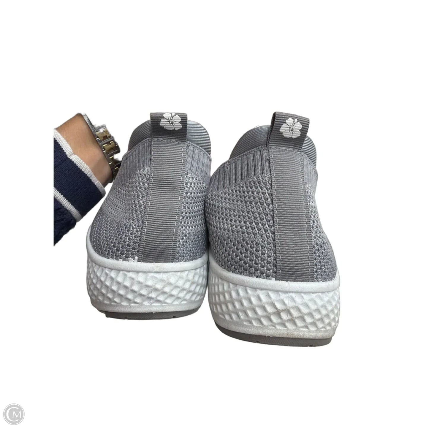 Shoes Athletic By Tommy Bahama In Grey, Size: 9