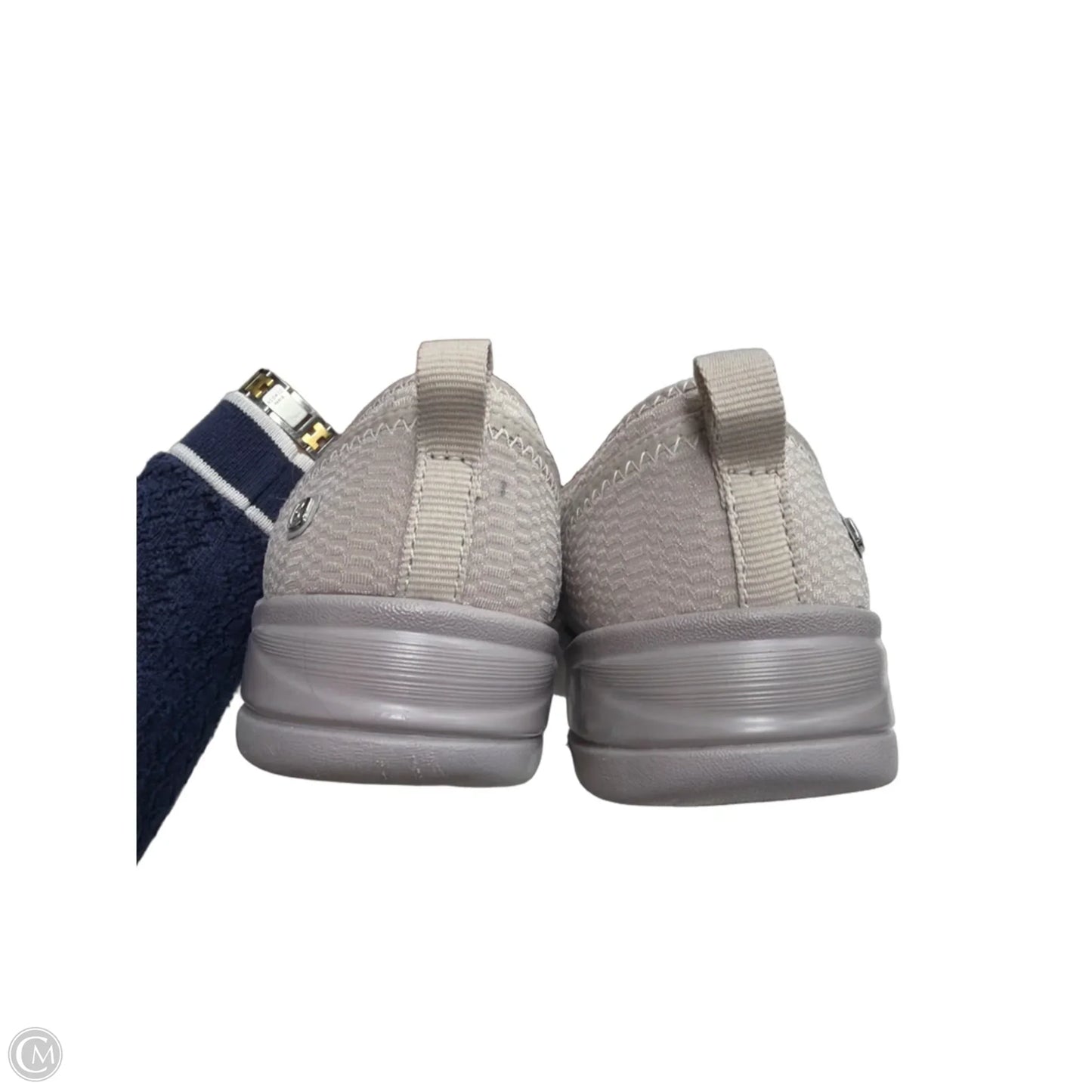 Shoes Athletic By Bzees In Grey, Size: 9