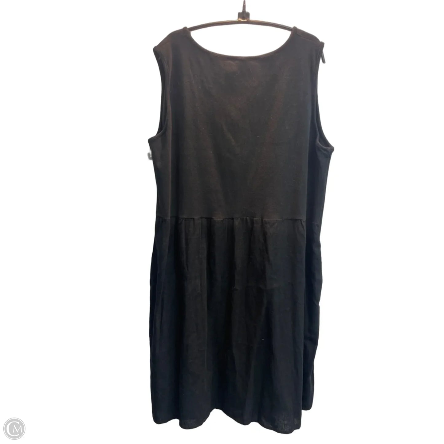 Dress Casual Midi By Cynthia Rowley In Black, Size: 1x