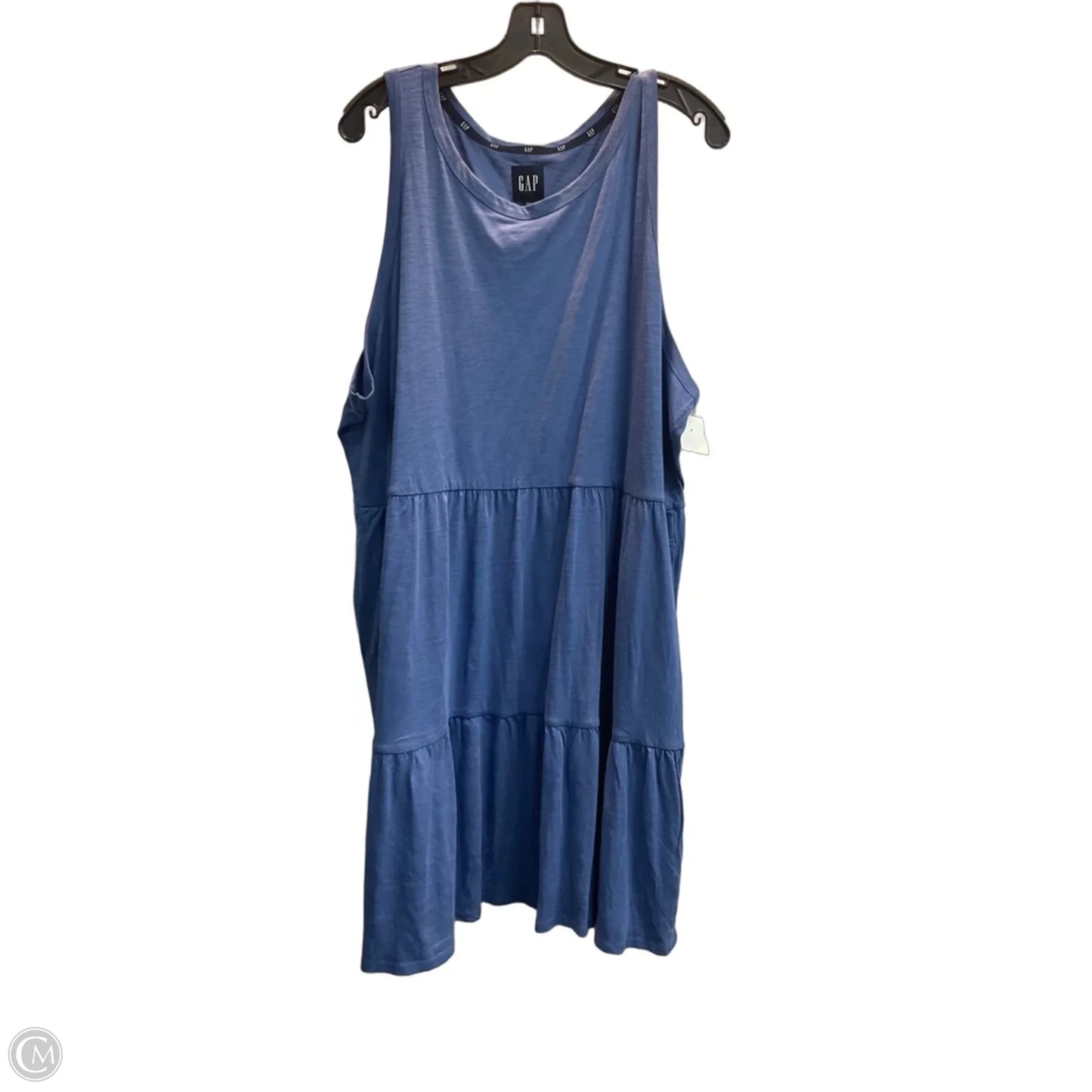Dress Casual Maxi By Gap In Blue, Size: Xxl