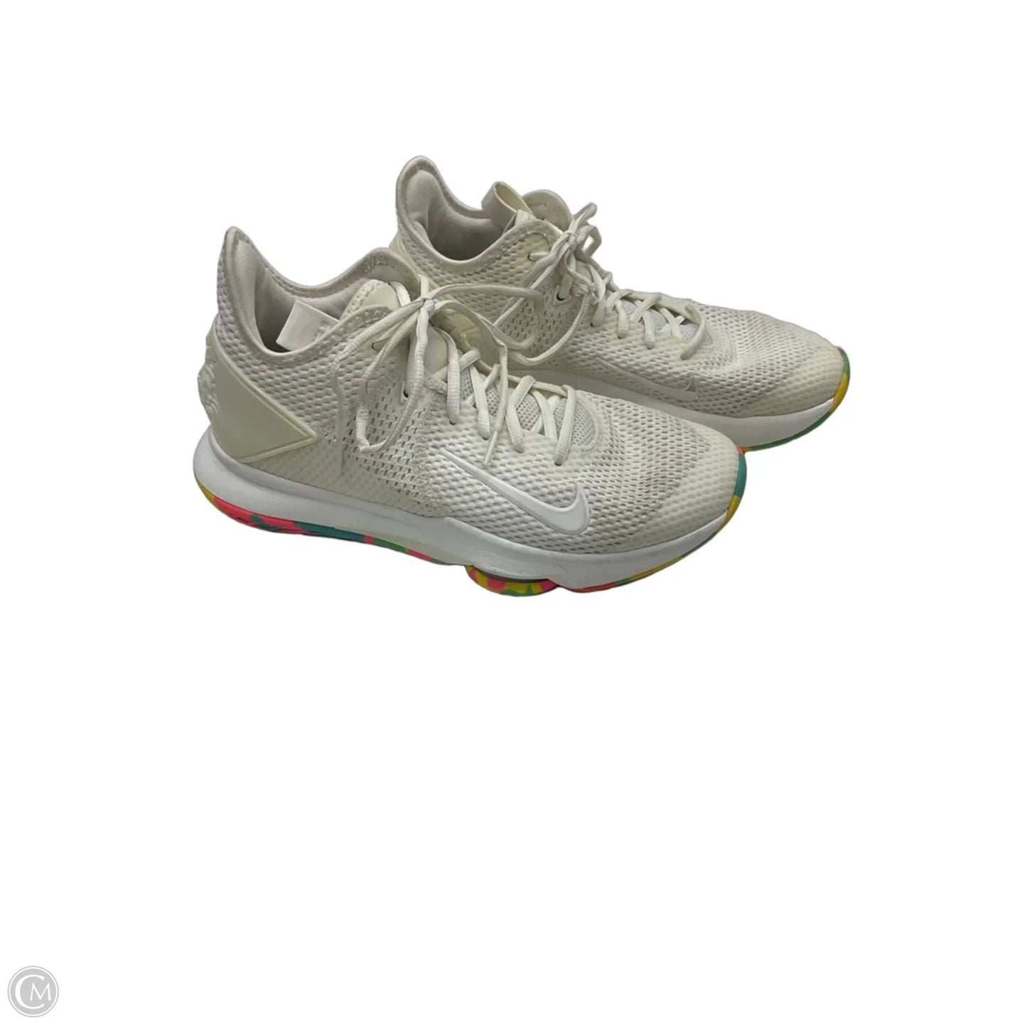 Shoes Athletic By Nike In White, Size: 10.5