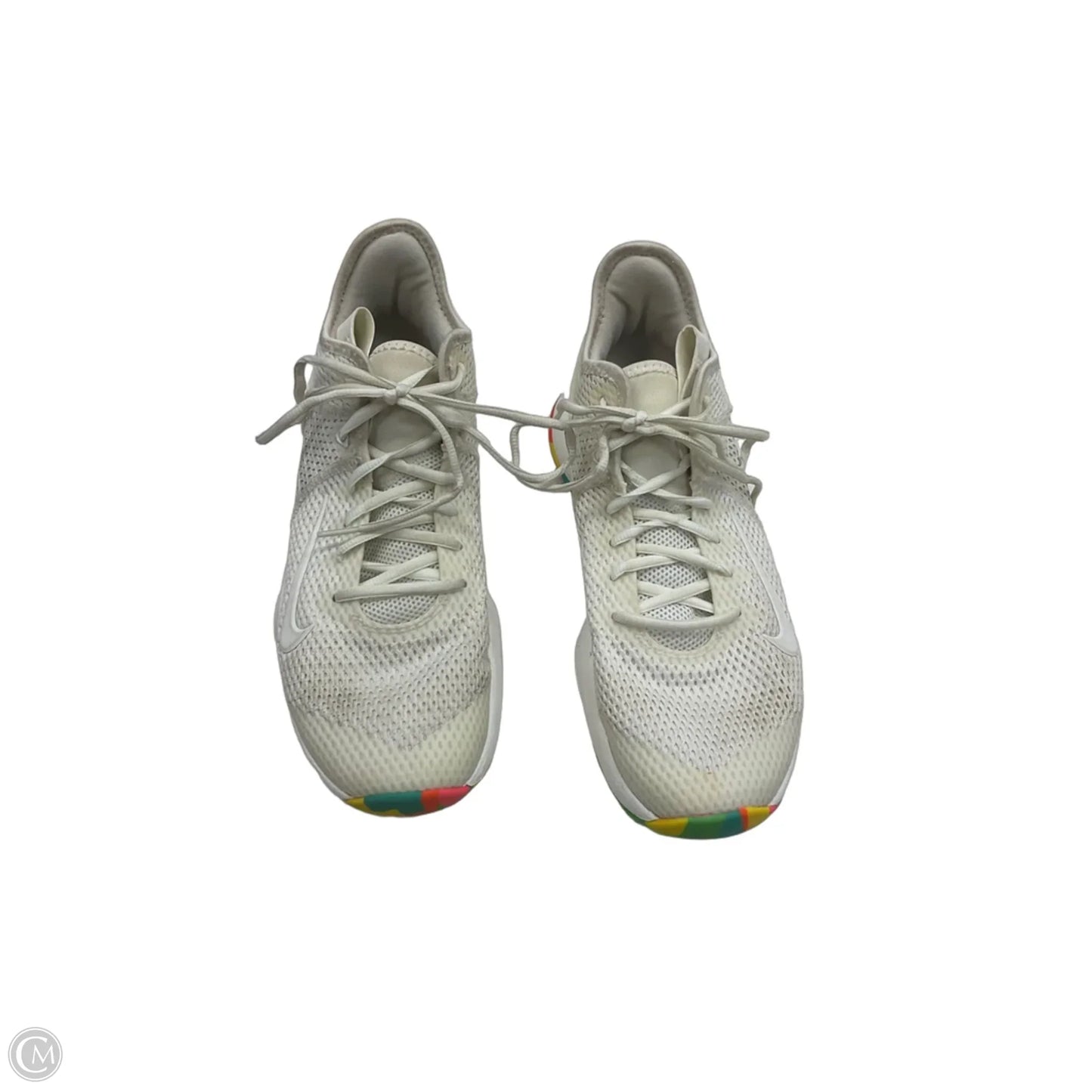 Shoes Athletic By Nike In White, Size: 10.5