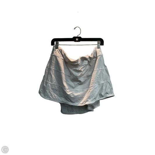 Skort By Lululemon In White, Size: Xl
