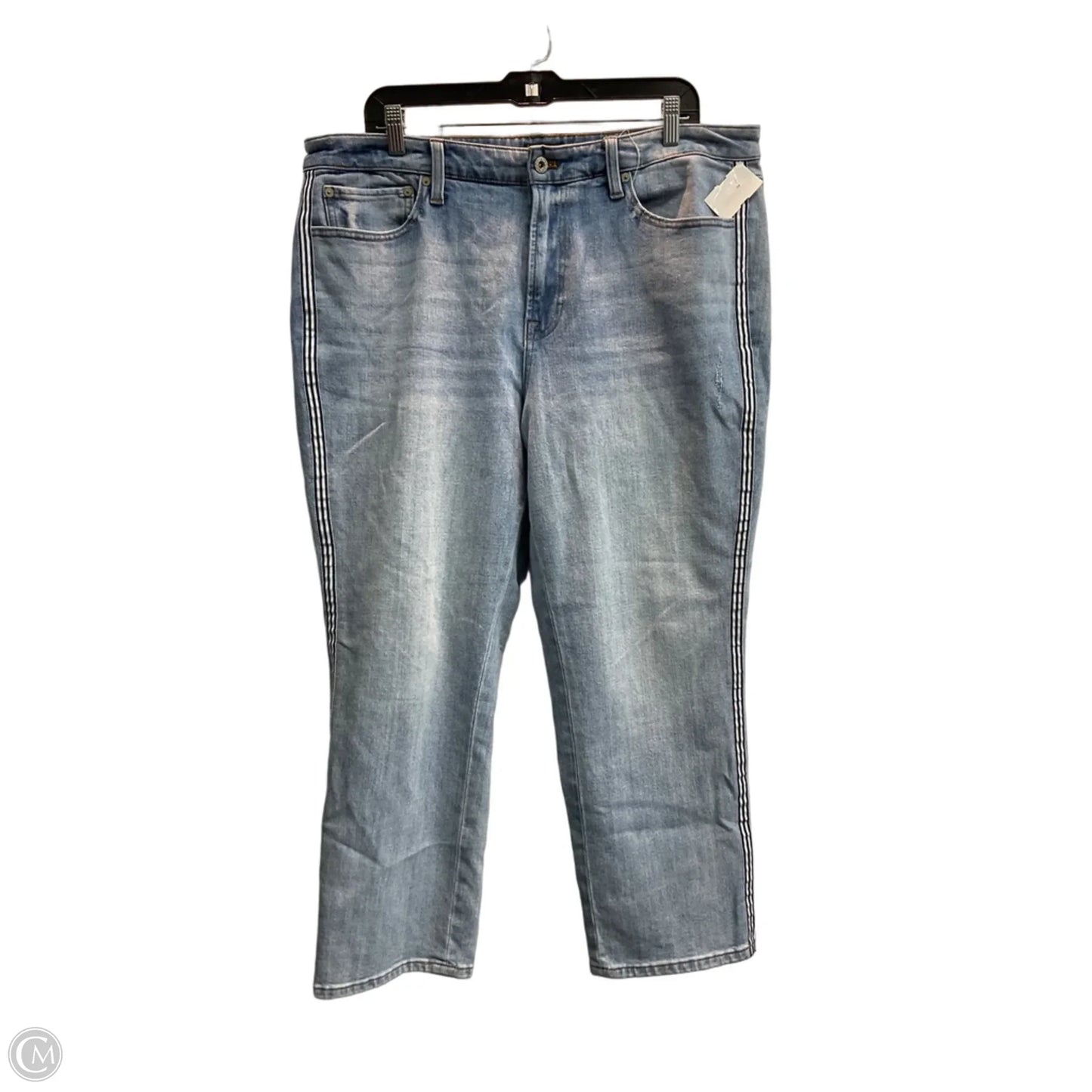 Jeans Cropped By Talbots In Blue, Size: 16