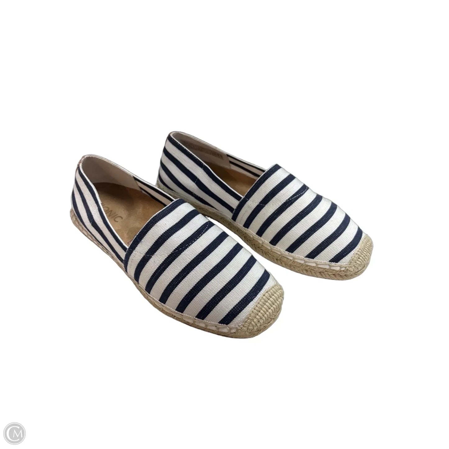 Shoes Flats By Vionic In Striped Pattern, Size: 7.5