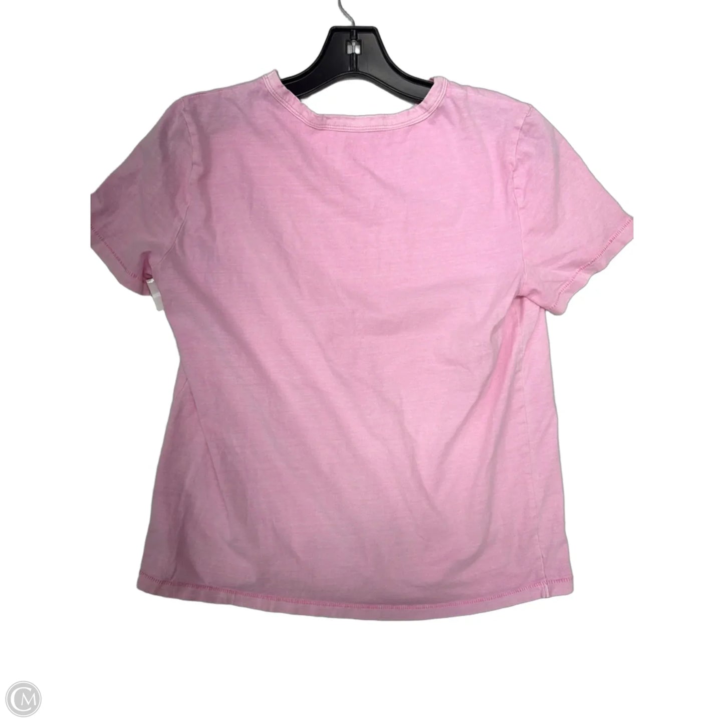 Top Short Sleeve Basic By Gap In Pink, Size: S