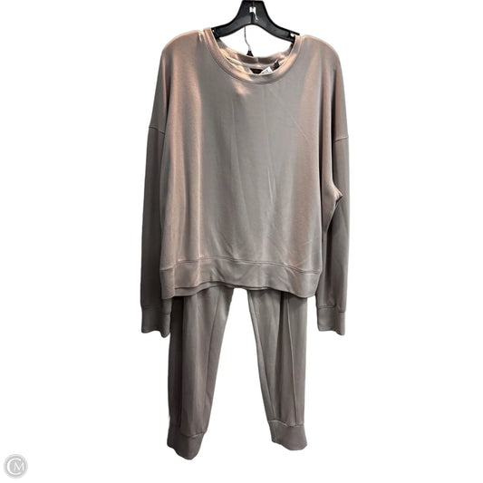 Pants Set 2pc By Danskin In Taupe, Size: L