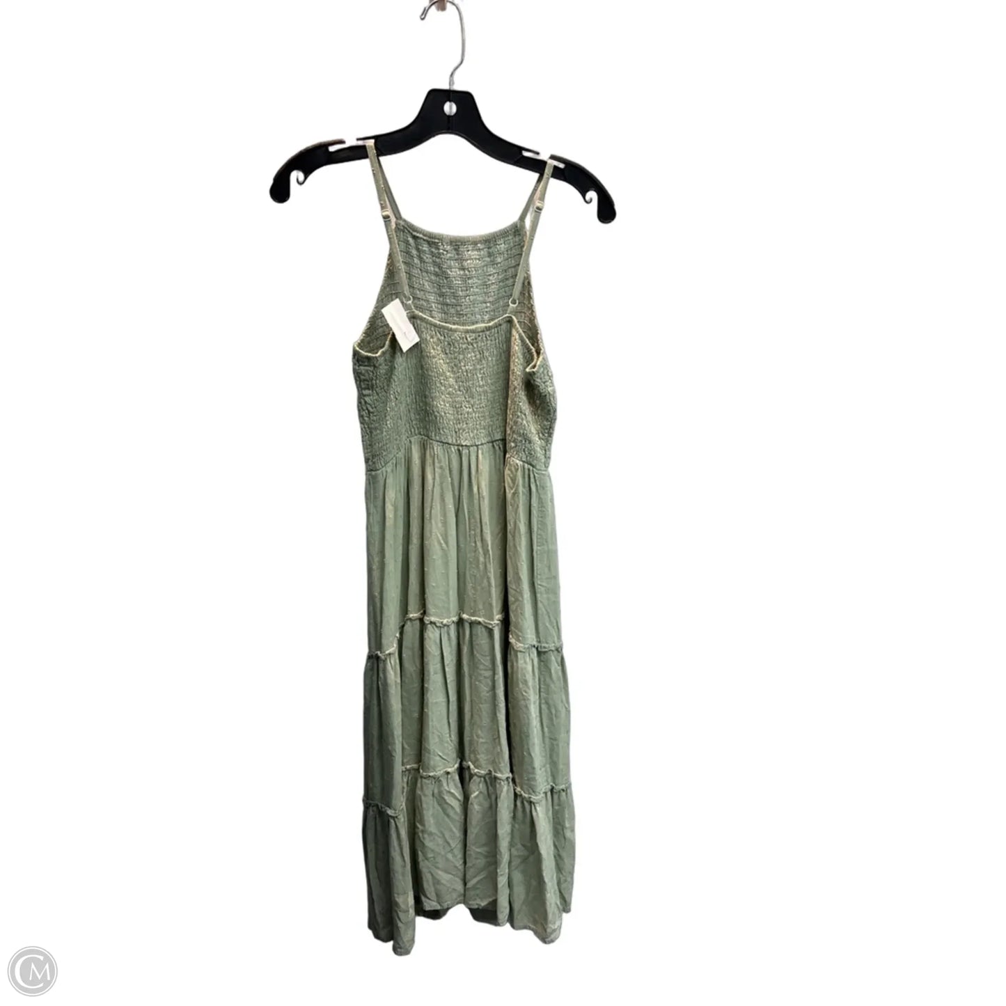Dress Casual Midi By Sim & Sam In Green, Size: S