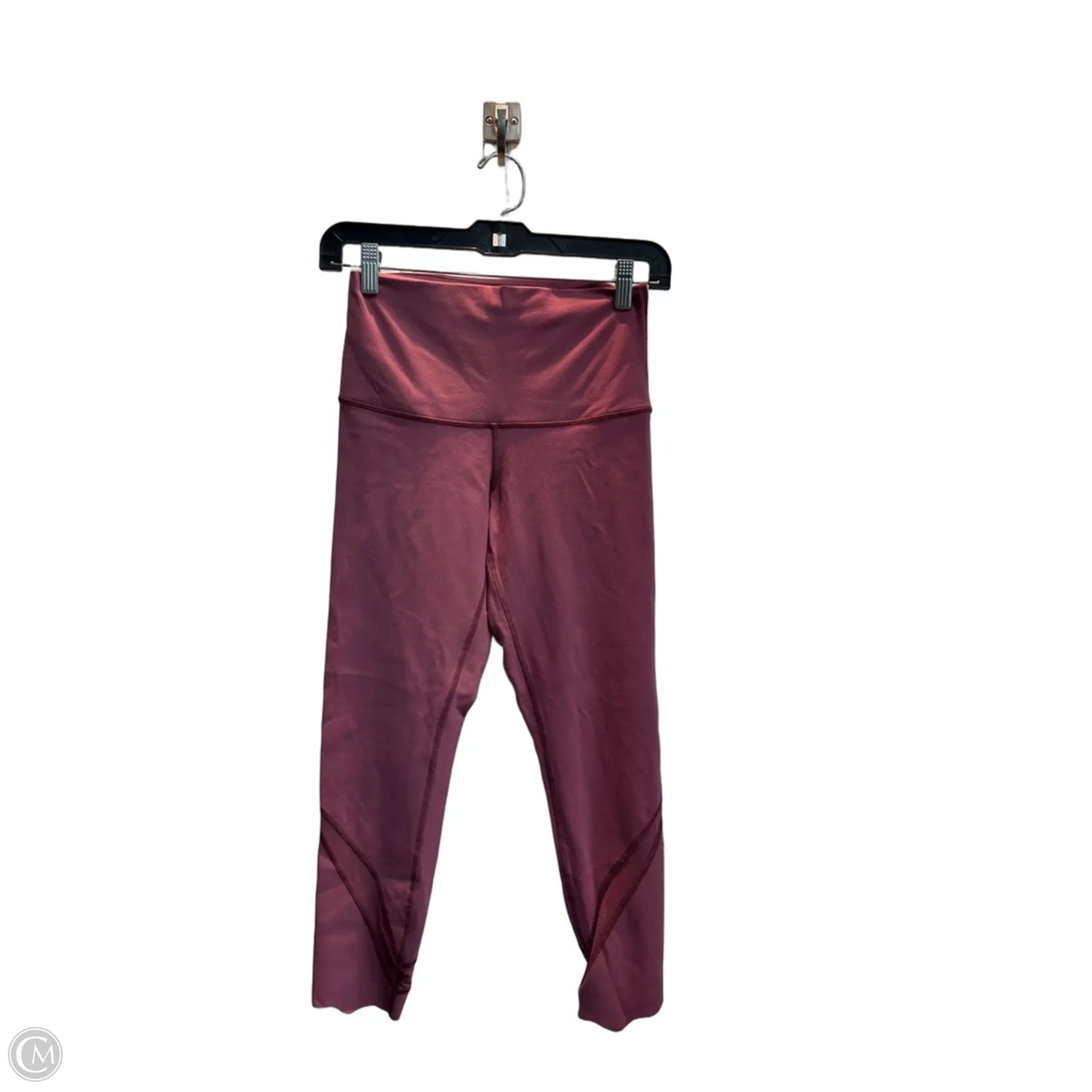 Athletic Leggings By Lululemon In Mauve, Size: M
