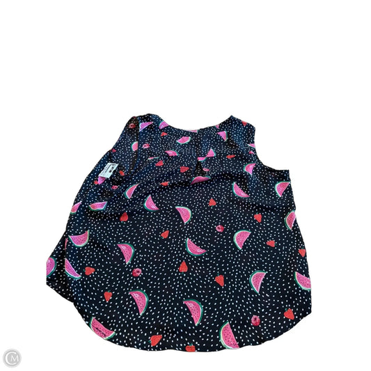 Top Sleeveless By Cj Banks In Black, Size: 1x
