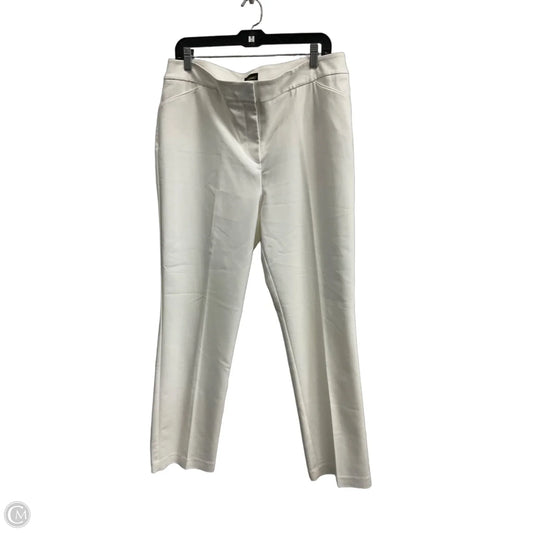 Pants Dress By Chicos In White, Size: L