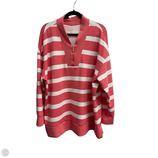 Sweatshirt Collar By Belle By Kim Gravel In Striped Pattern, Size: 2x