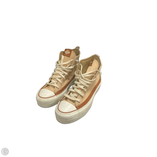 Shoes Athletic By Converse In Tan, Size: 6