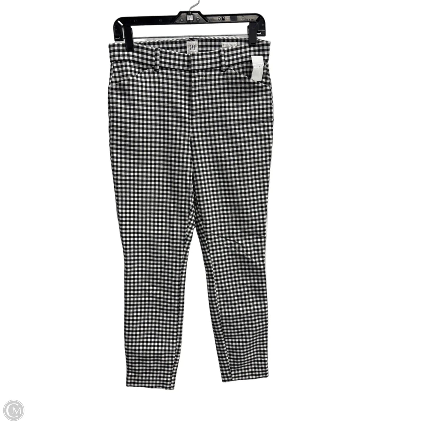 Pants Cropped By Gap In Plaid Pattern, Size: 6