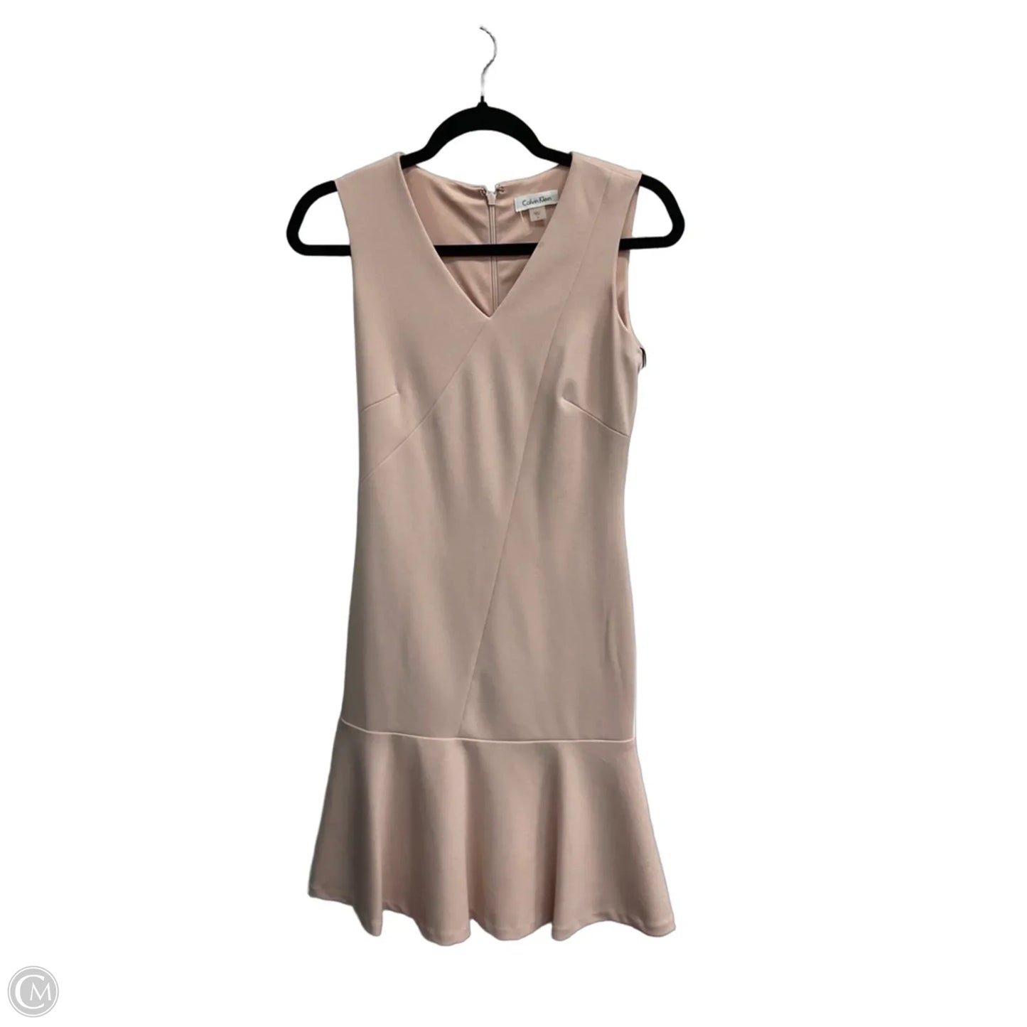 Dress Party Midi By Calvin Klein In Pink, Size: 2