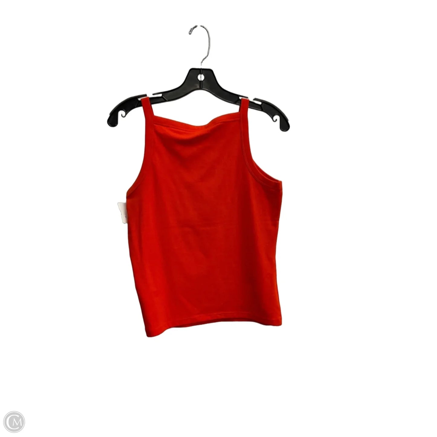Tank Top By Free Assembly In Orange, Size: M