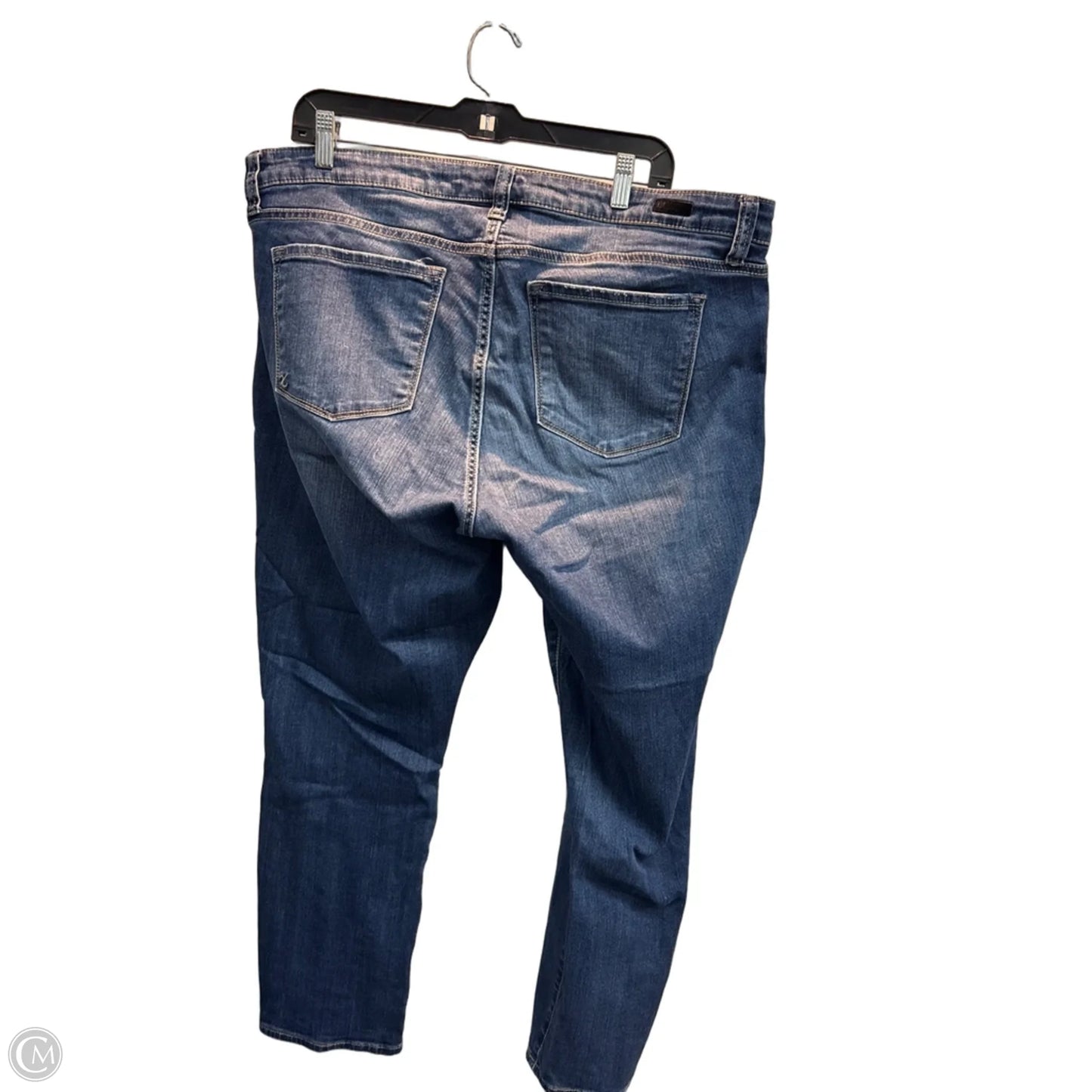 Jeans Boyfriend By Kut In Blue, Size: 16